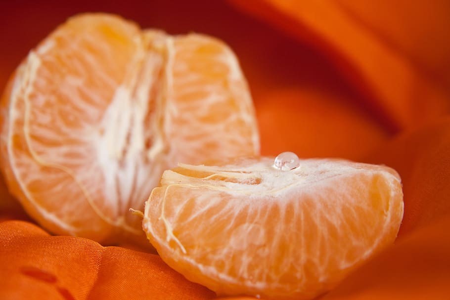 peeled citrus fruit, orange, slice, vitamins, organic, natural HD wallpaper