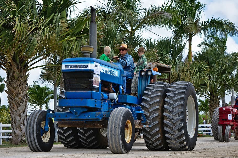 tractor, big, farmer, heavy, equipment, wheels, industry, machine HD wallpaper