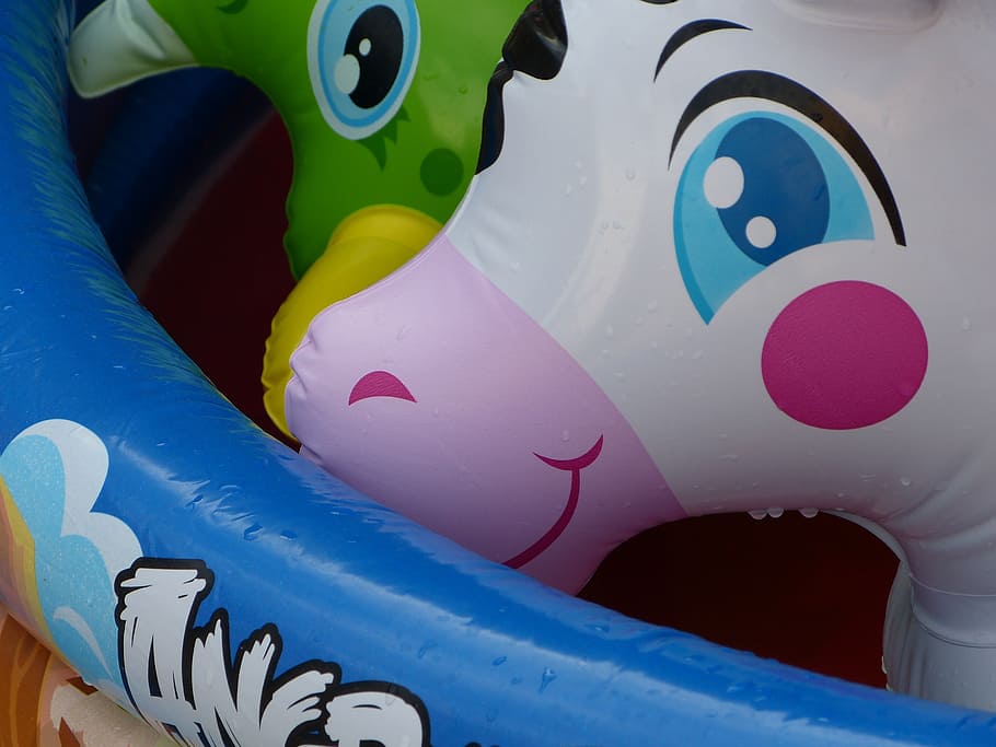 pool, inflatable, pool toy, blowup, vinyl, float, plastic, childhood HD wallpaper