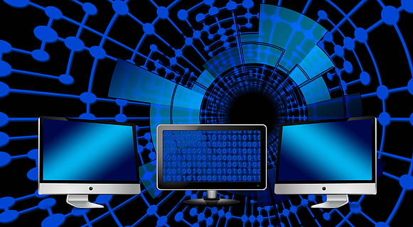 computer monitor repair graphic, binary, binary system, data HD wallpaper