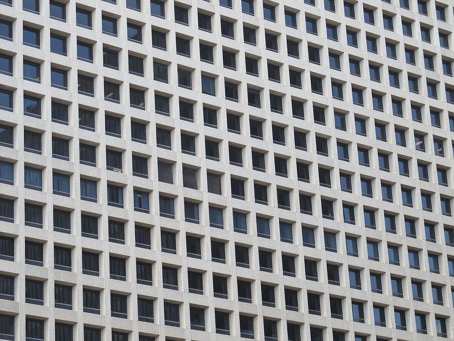 Office, Windows, Facade, Architecture, dallas, skyline, buildings HD wallpaper