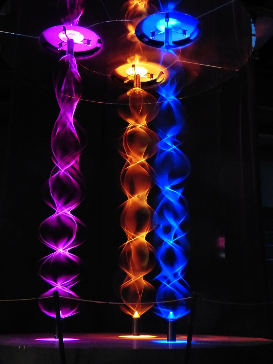 lichtspiel, optics, light pillars, physics, experiment, colorful HD wallpaper