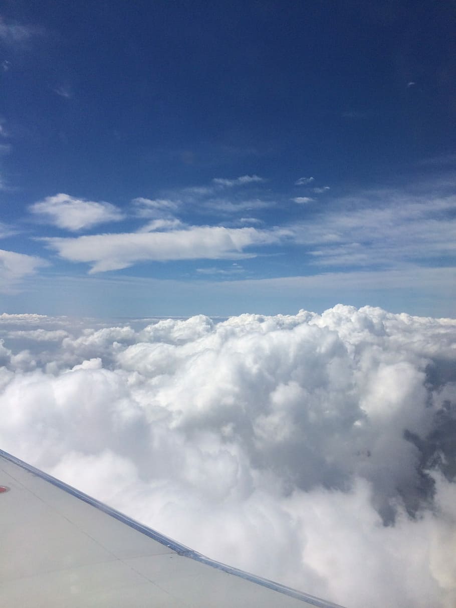 Cloud, Blue Sky, cloud - sky, cloudscape, nature, outdoors HD wallpaper