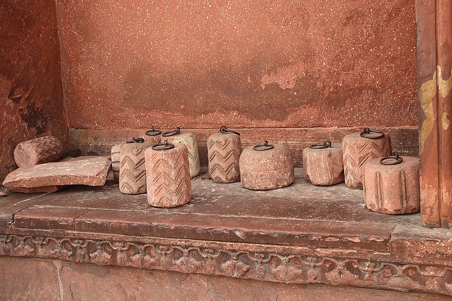 weights, india, carpet, mosque, architecture, ancient, travel destinations HD wallpaper