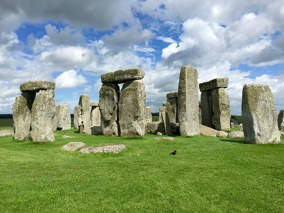 Stonehedge, United Kingdom, Stonehenge, Monument, Mystical, landscape, HD wallpaper