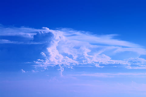 Sky, Cloud, Plane, Background, Light, crisp, air, cloud - sky HD wallpaper