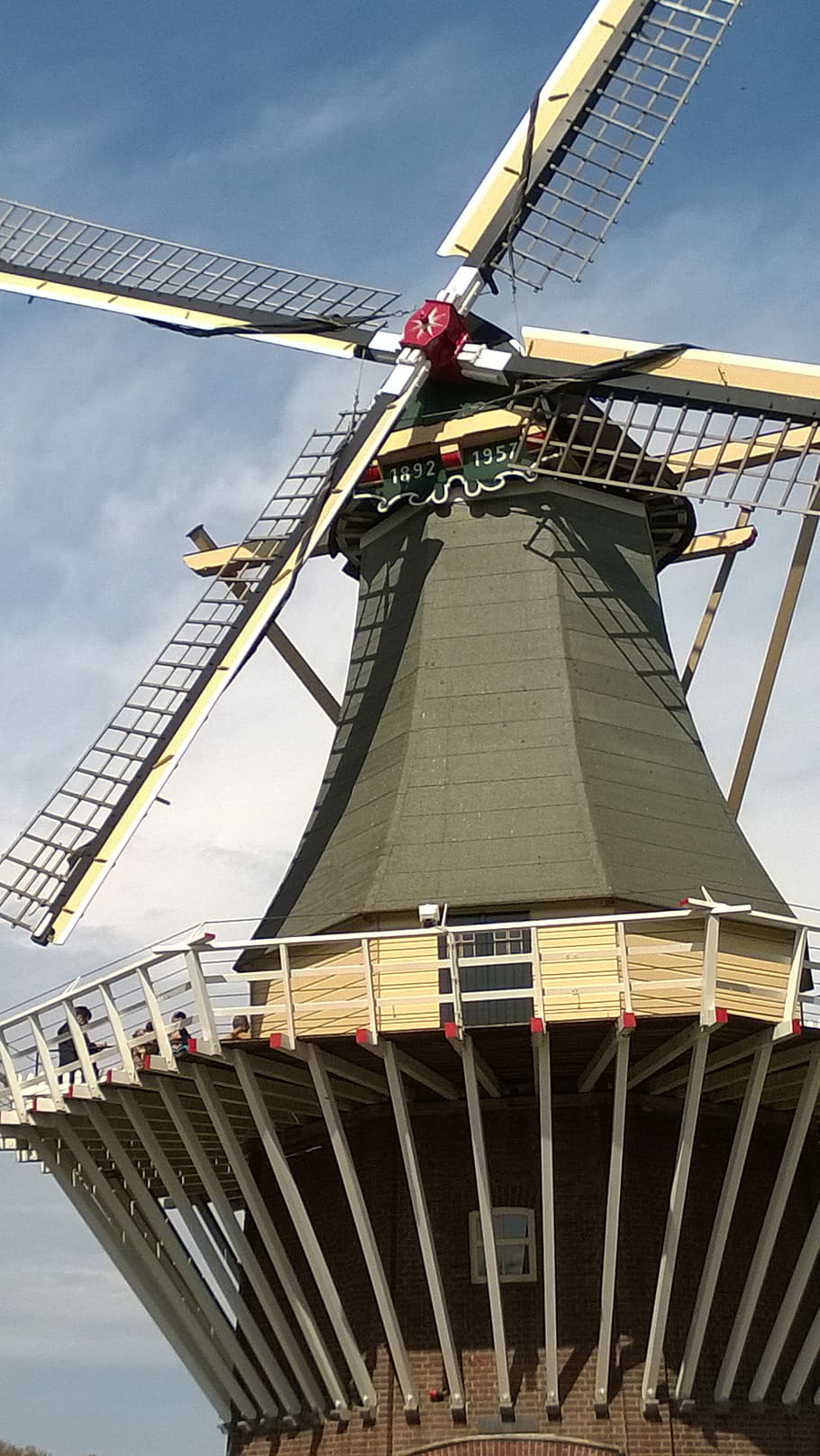 windmill, holland, netherlands, sky, wind power, renewable energy HD wallpaper