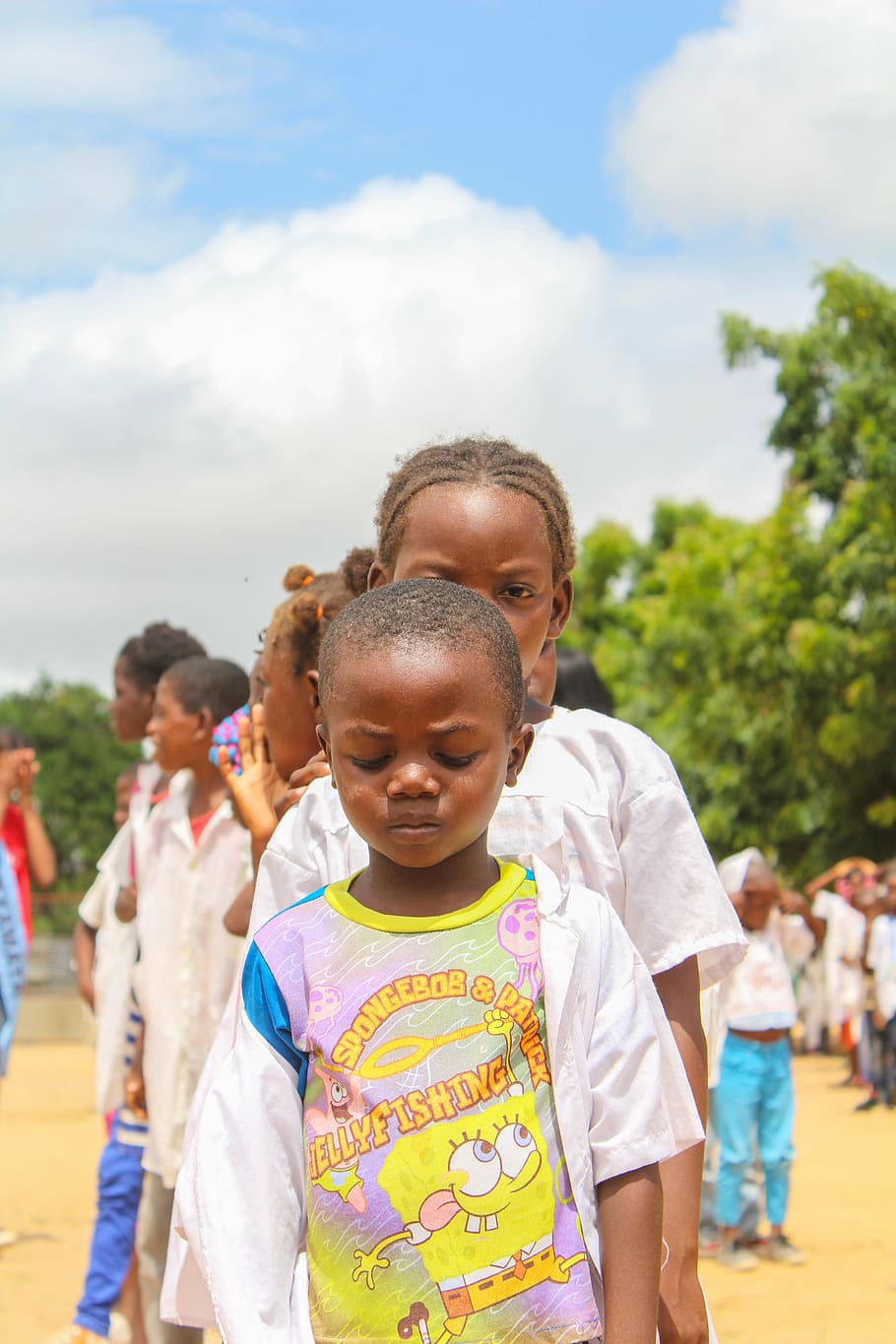 children, students, boy, poverty, african, childhood, girls HD wallpaper