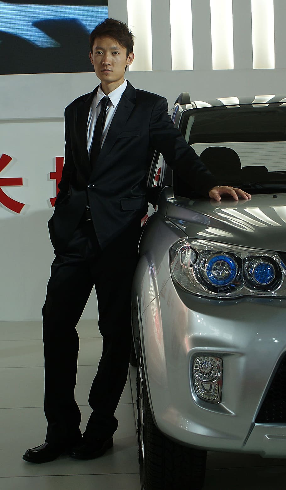 Handsome, Model, Car, handsome guy, one man only, standing HD wallpaper