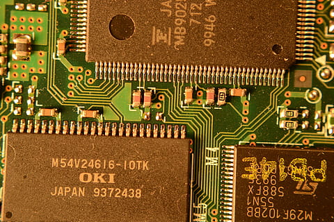 Computer Chips and circuits, electronics, photos, public domain HD wallpaper