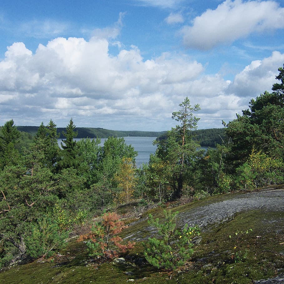 Sweden, Landscape, Clouds, Nature, sky, outside, country, countryside HD wallpaper