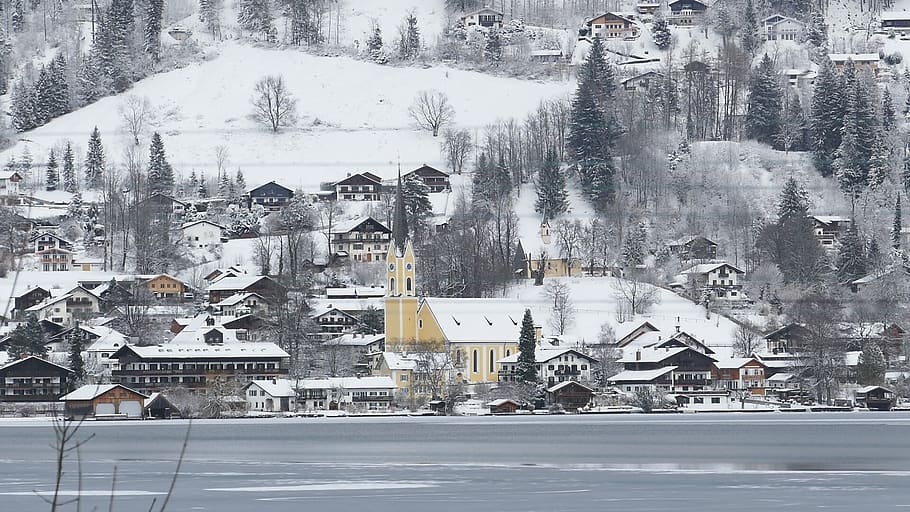 winter, snow, cold, cold temperature, architecture, building exterior HD wallpaper
