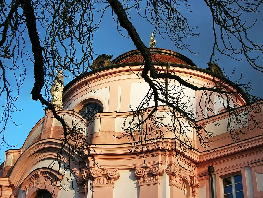 Eichstatt, Germany, Building, Dome, architecture, sculpture HD wallpaper