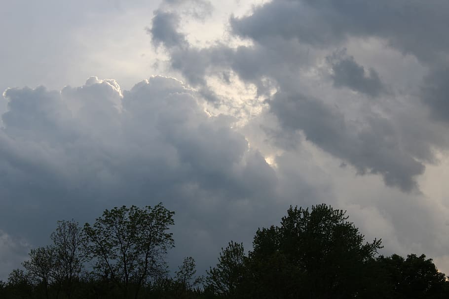 cloud, thick, atmospheric, cloudscape, landscape, nature, grey HD wallpaper