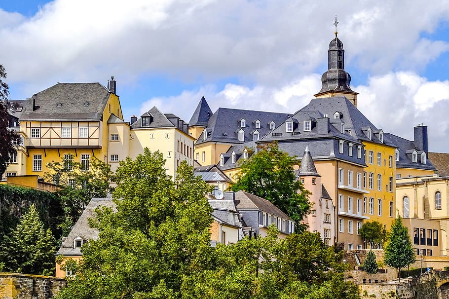 luxembourg, ville haute, city, architecture, cityscape, historic, HD wallpaper