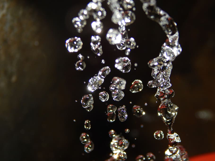 water drop, splash, transparent, splash water, splashing, water splash HD wallpaper