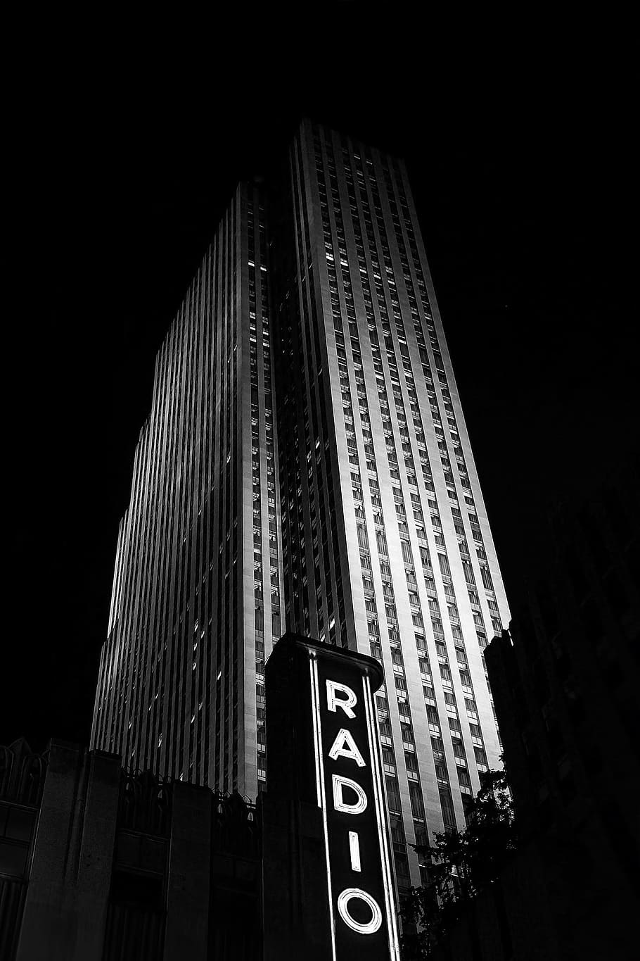 architecture, building, infrastructure, skyscraper, tower, dark HD wallpaper