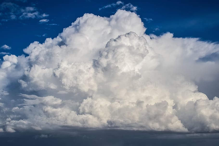 clouds, cumulus, sky, nature, weather, air, cloudscape, atmosphere HD wallpaper