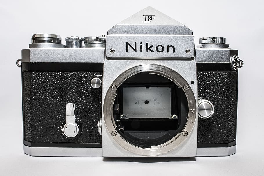 nikon, retro, lens, old, technology, photography themes, retro styled HD wallpaper