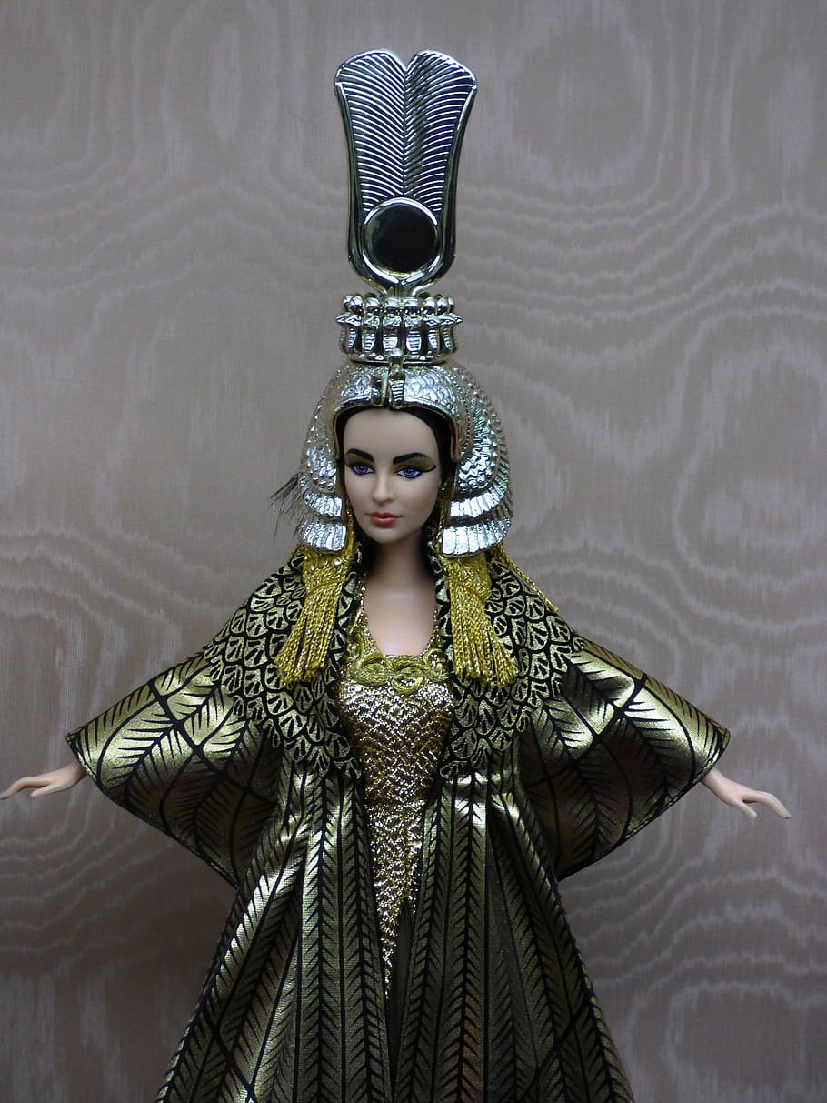 Goddess Isis doll, character, toy, egypt, the figurine, crown HD wallpaper