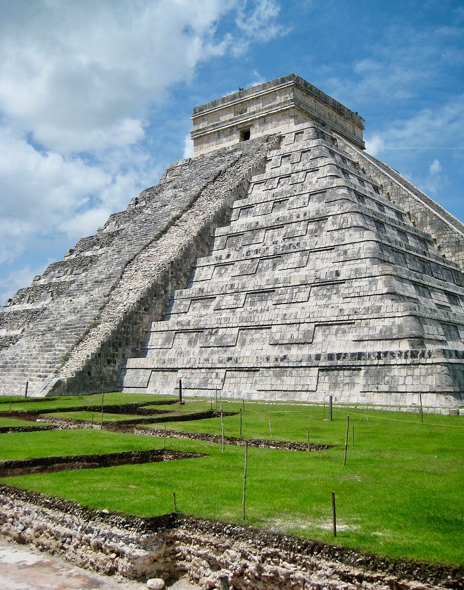 chichen itza, mexico, mayan, culture, sun, ancient building, HD wallpaper