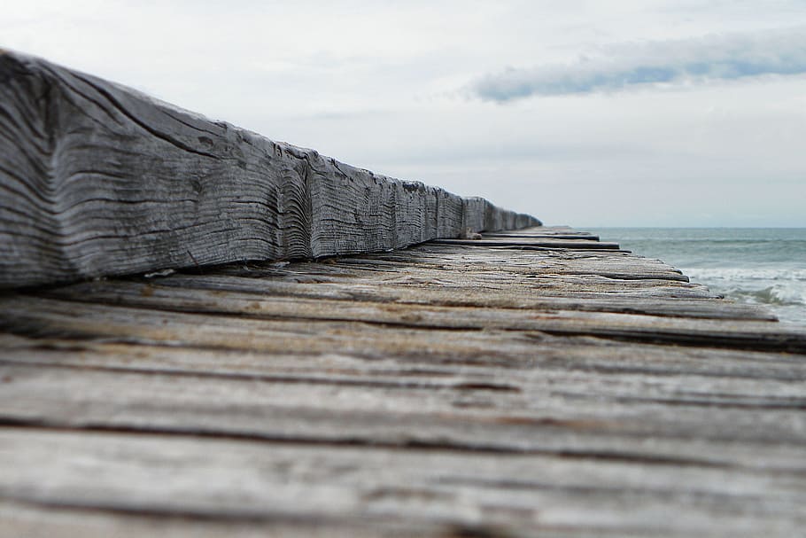 Jesolo, Venice, Veneto, Italy, Jetty, beach, holidays, caorle, HD wallpaper