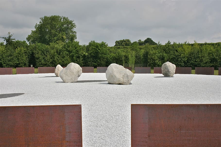 Versailles, Abstract, Stone, White, park, cloud - sky, day HD wallpaper