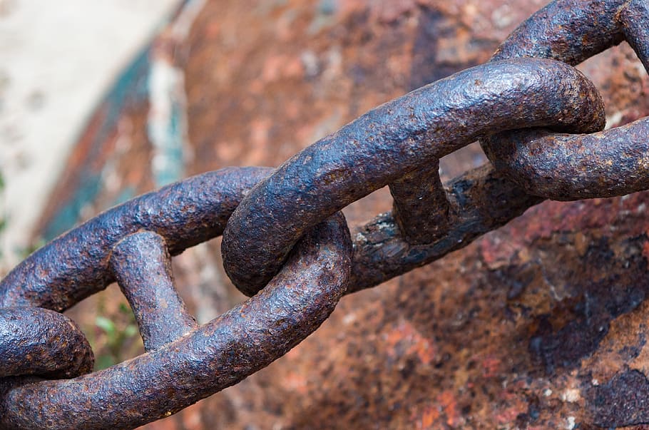 Chain, Metal, Steel, Link, Iron, connection, safety, secure, HD wallpaper