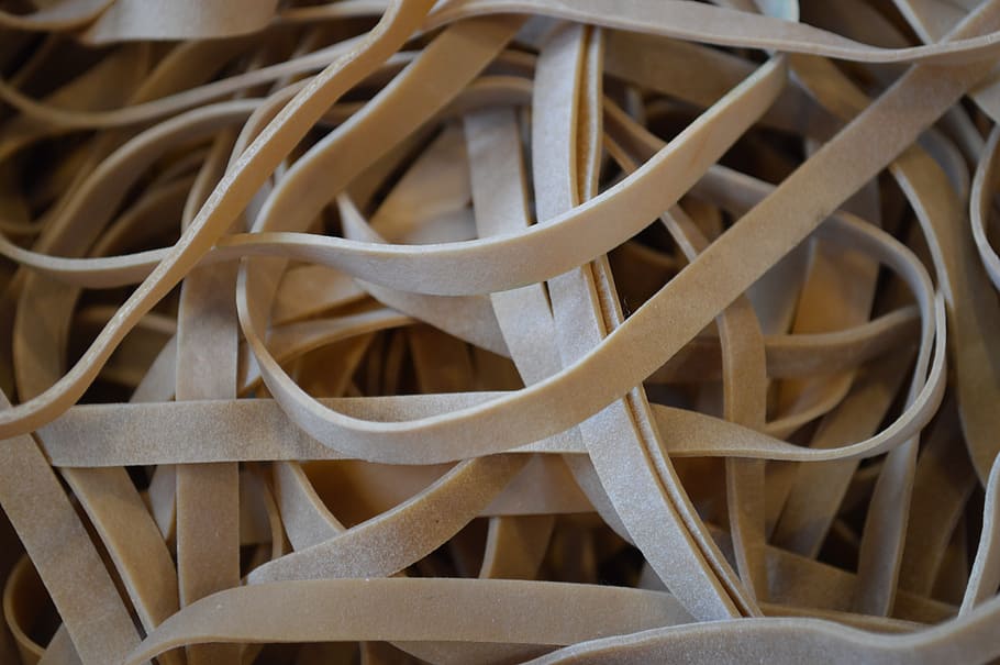 elastic, postman, office, rubber, close-up, full frame, backgrounds HD wallpaper