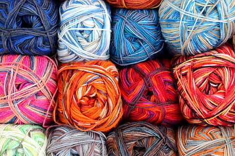 Variegated yarn hi-res stock photography and images - Alamy