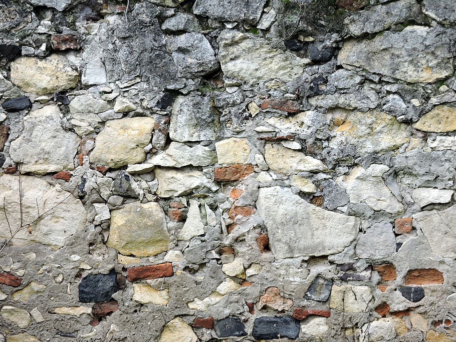wall, sassi, stone, stone material, built structure, textured