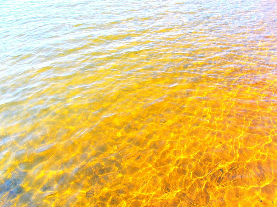 Lake, Water, Surface, Ocean, Nature, sea, summer, wave, backgrounds HD wallpaper