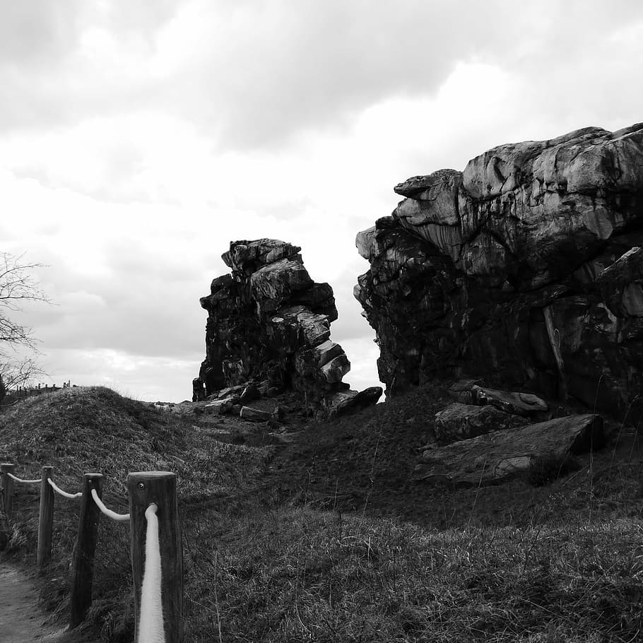 devil's wall, resin, nature, rock, stone, landscape, mountain HD wallpaper