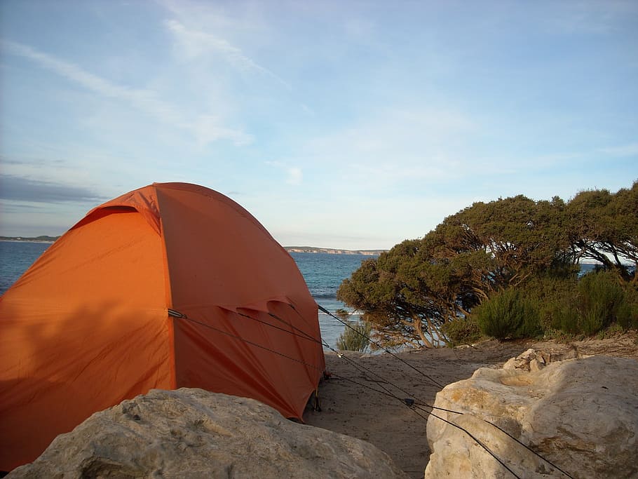 camping, tent, nature, wilderness, adventure, outdoors, sky HD wallpaper