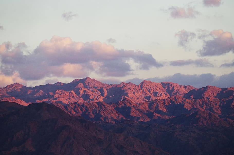 hills, jordan, cloud - sky, beauty in nature, scenics - nature HD wallpaper