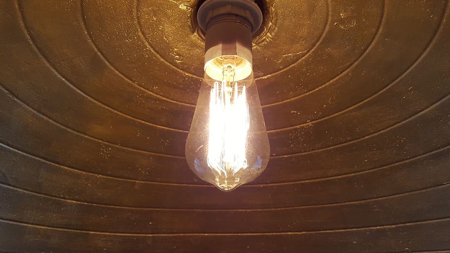light bulb, eddison, illuminated, electricity, lighting equipment HD wallpaper