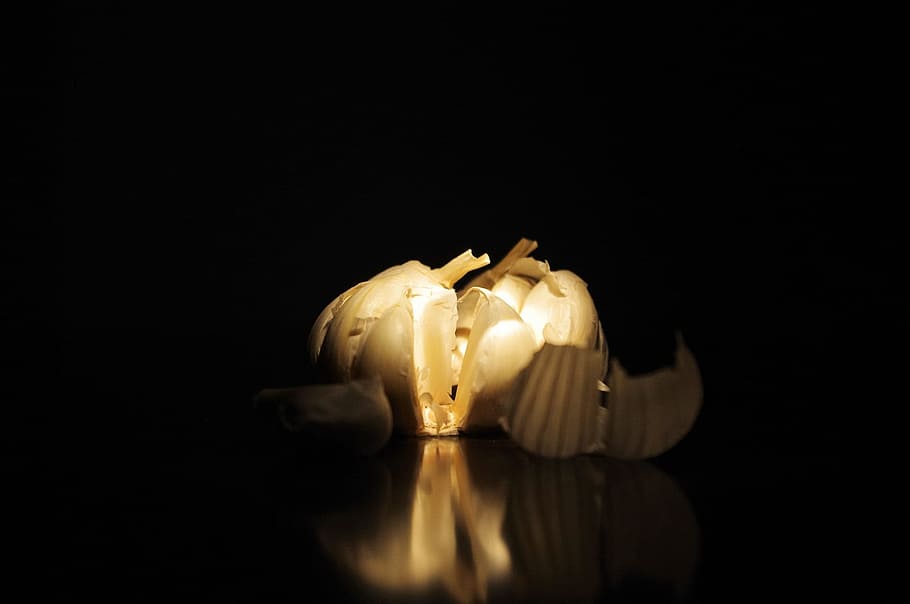 Isolated, Garlic, Bulb, Cook, Food, Eat, restaurant, enjoy HD wallpaper