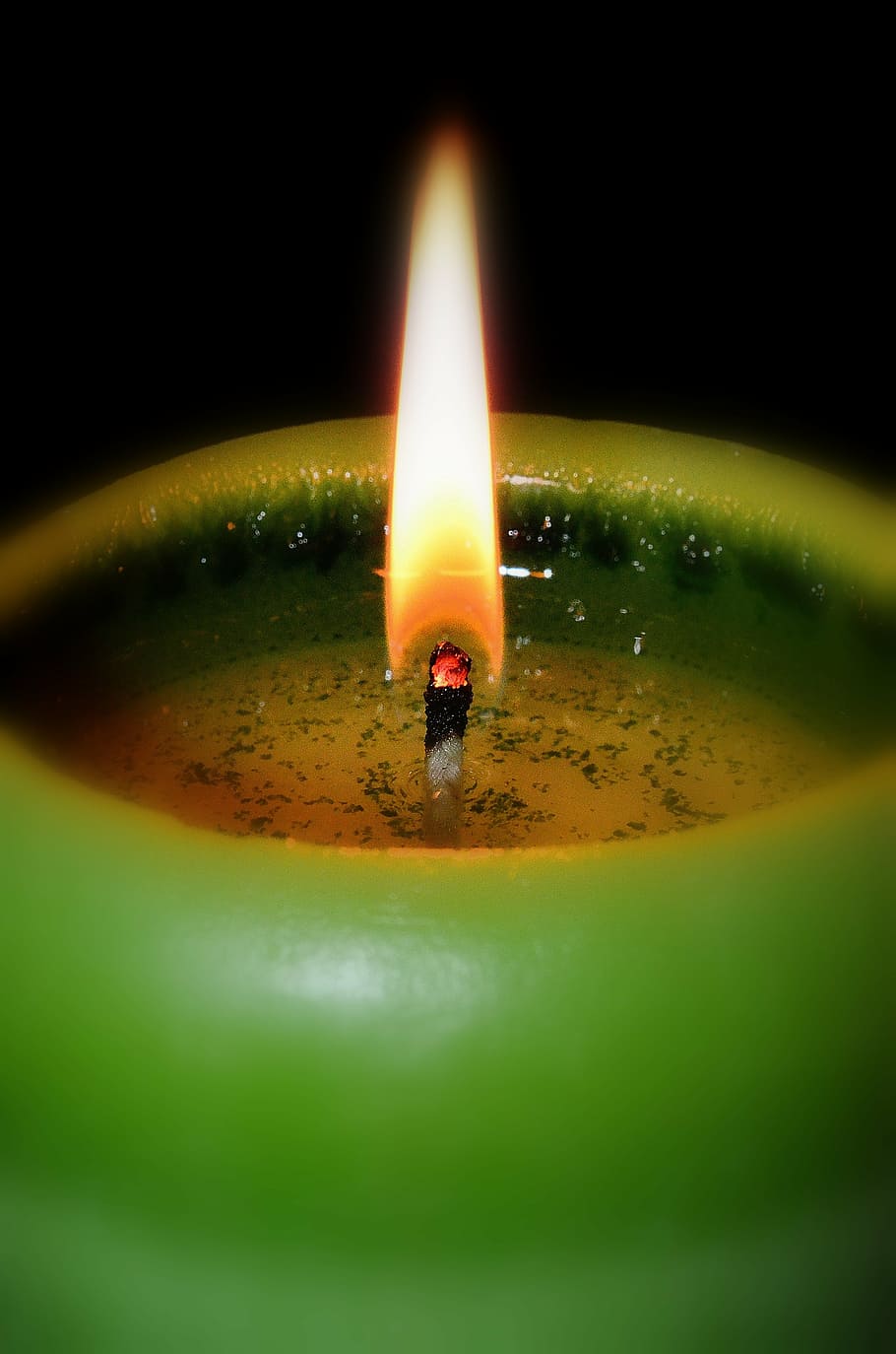 candle, advent candle, candlelight, flame, burn, fire, heat HD wallpaper