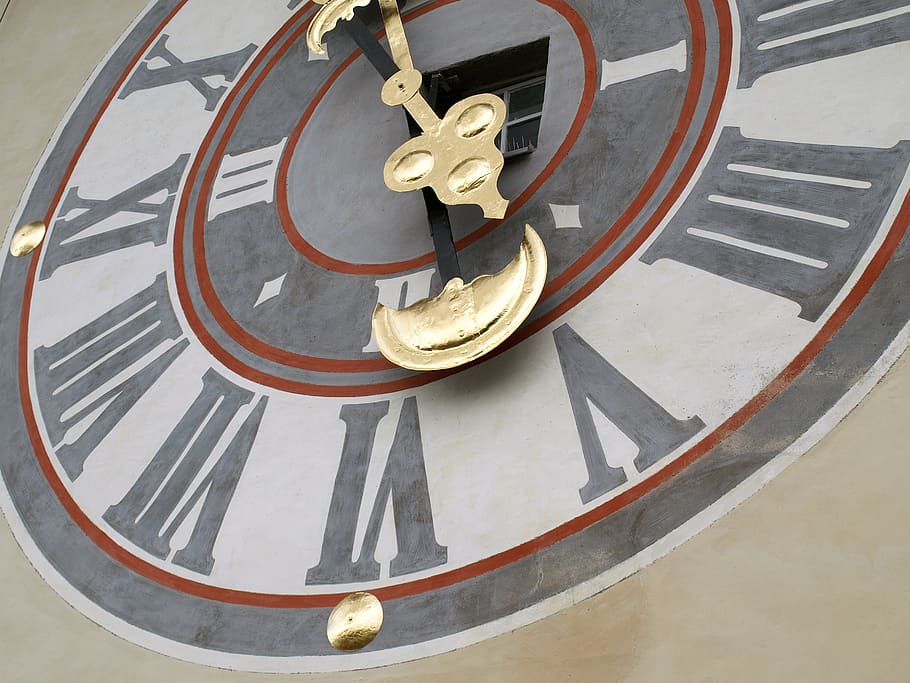 graz, austria, clock, schlossberg, spiral, high angle view HD wallpaper