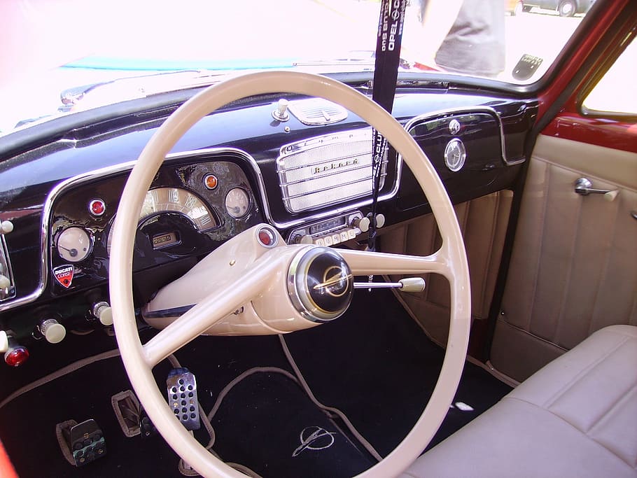 steering wheel, auto, interior, control, opel, car, mode of transportation HD wallpaper