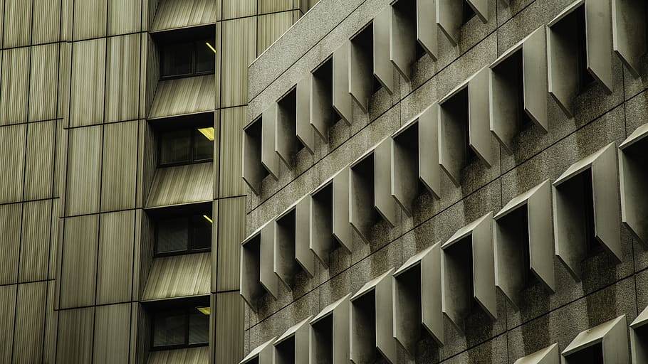 architecture, building, windows, built structure, building exterior HD wallpaper