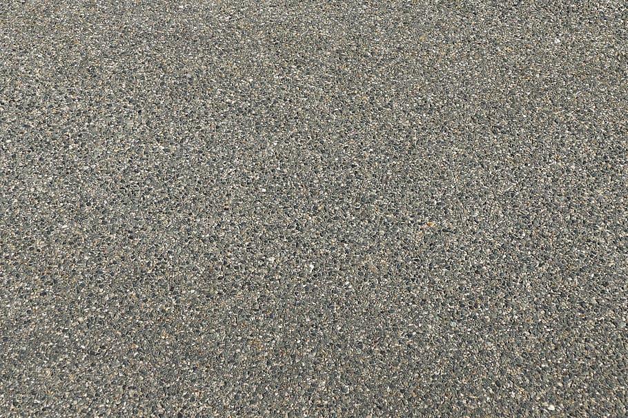 gray concrete floor, asphalt, ground, fixed, asphalt pavement, HD wallpaper