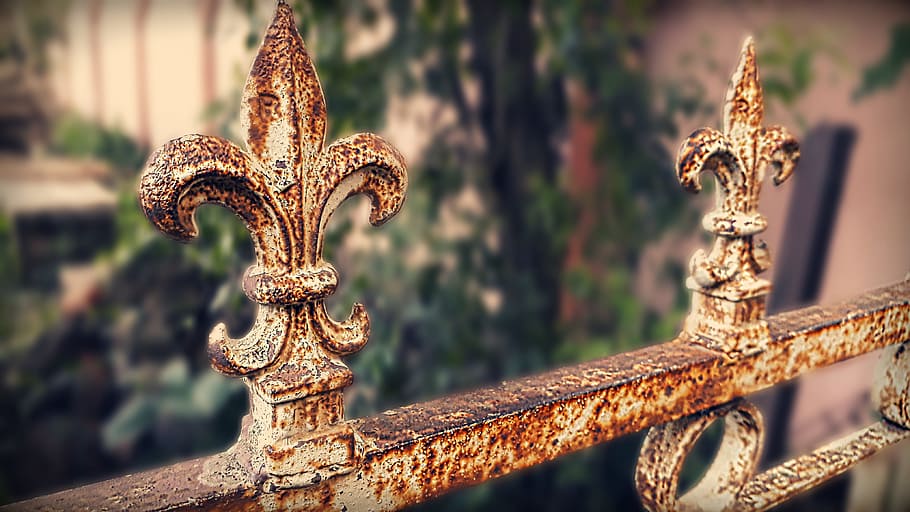 iron, rust, close up, no people, focus on foreground, close-up HD wallpaper
