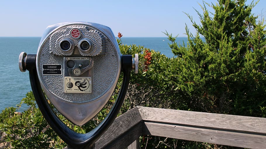 binoculars, viewing, travel, outdoor, vision, looking, exploration HD wallpaper