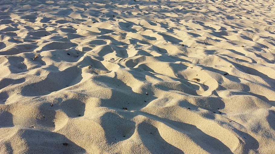 Sand, Shadows, Lights, pattern, no people, backgrounds, full frame HD wallpaper