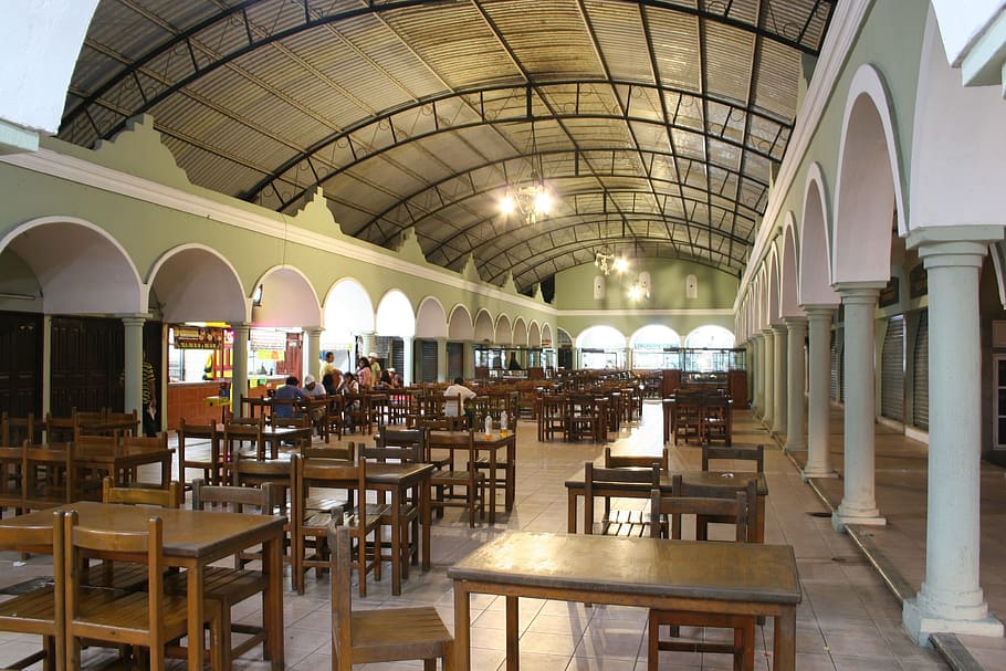 Valladolid, Yucatan, Bazaar, chair, restaurant, table, cafe HD wallpaper