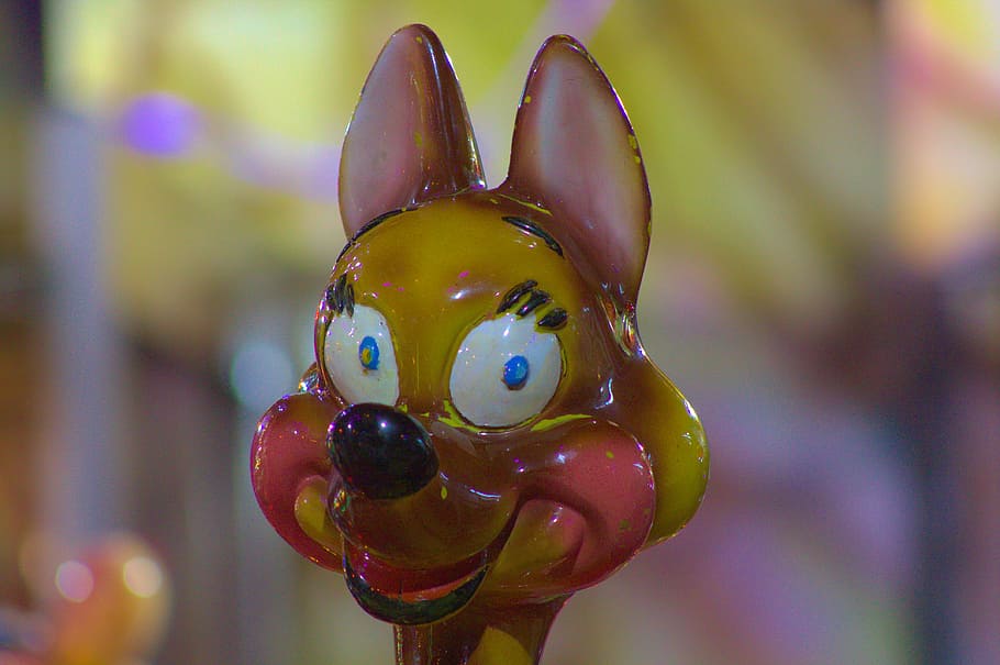 fun fair, manege, head, children, attraction, focus on foreground HD wallpaper