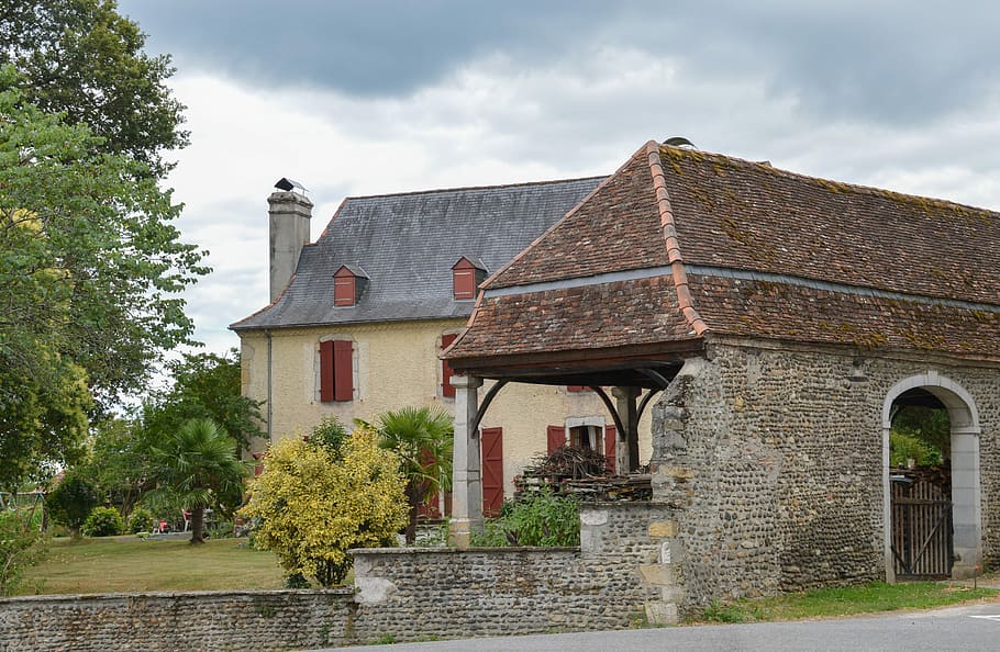 architecture, house, old, building, outdoors, summer, travel HD wallpaper