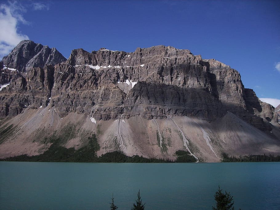 Bow Lake, Lake, Jasper, Banff, National Park, jasper national park, HD wallpaper