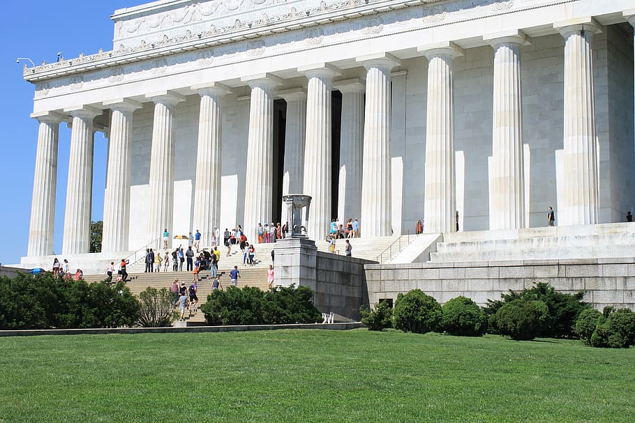 column, architecture, administration, building, justice, marble HD wallpaper